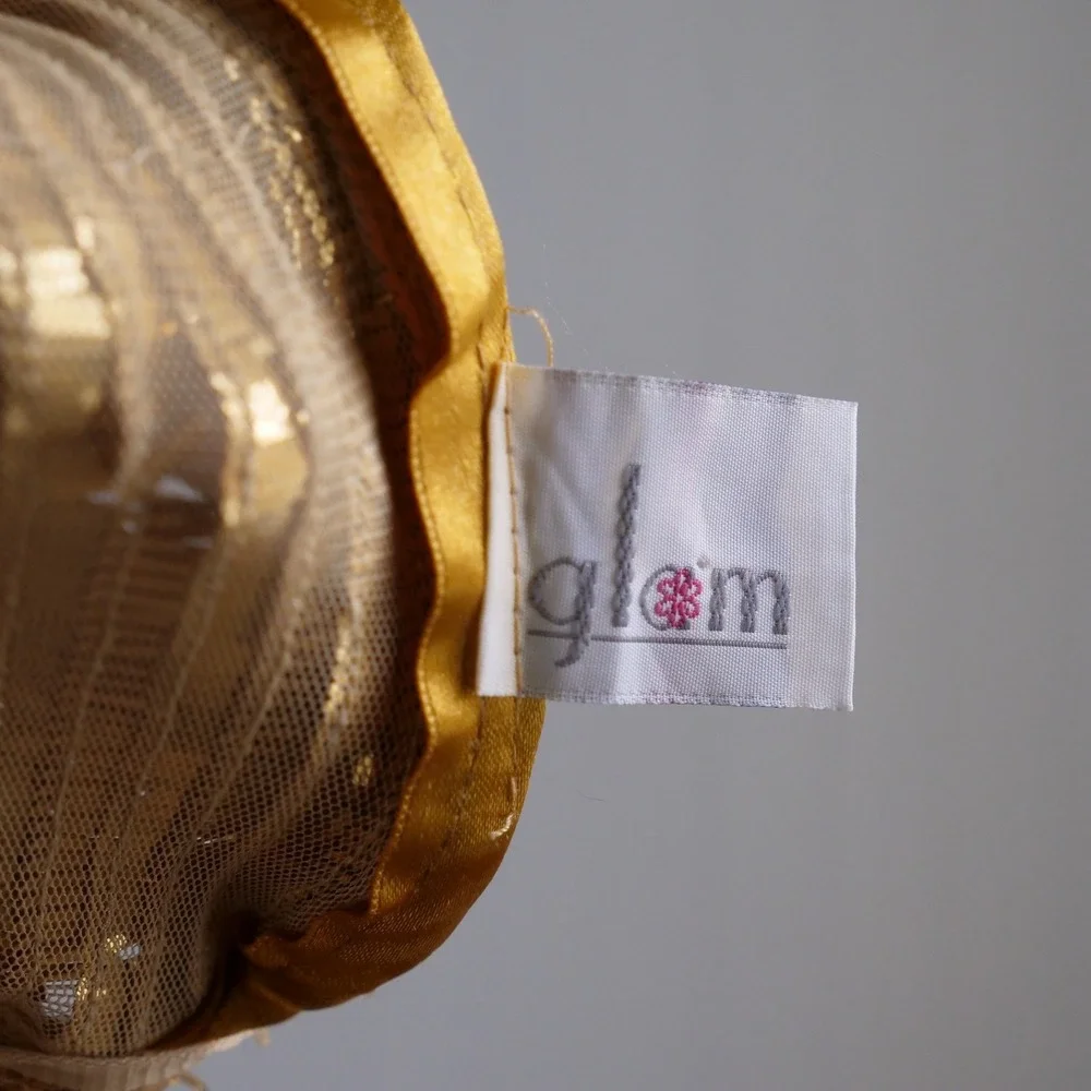 Fun‎ 90s gold sequined mini party shorts - Picture 5 of 8